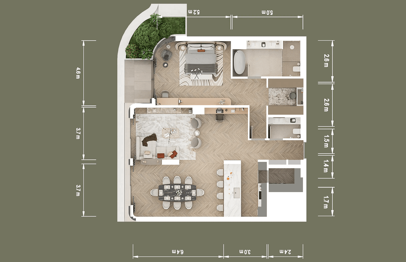 1 Bedroom