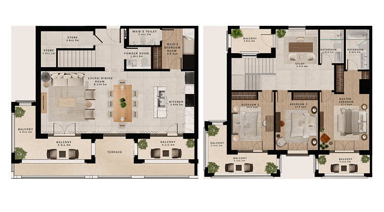 3 Bedroom