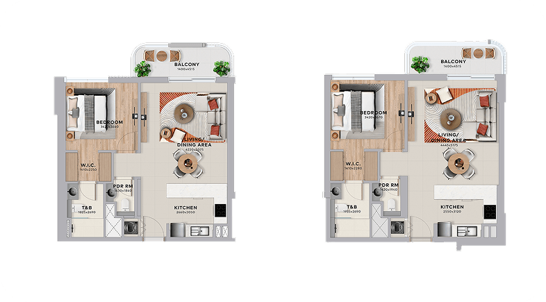 1 Bedroom