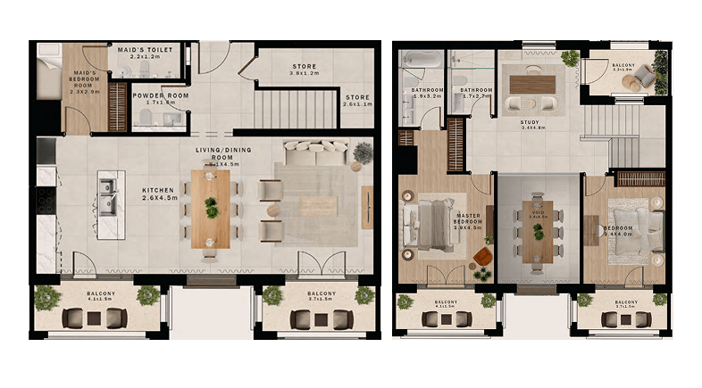 2 Bedroom