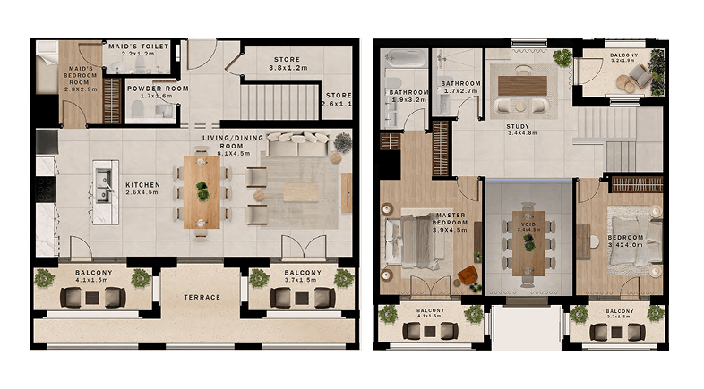 2 Bedroom