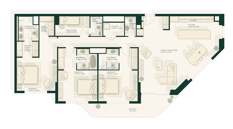 3 Bedroom