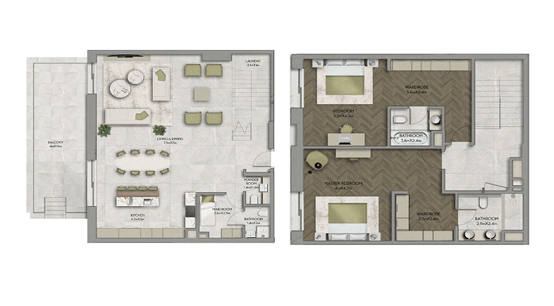 2 Bedroom