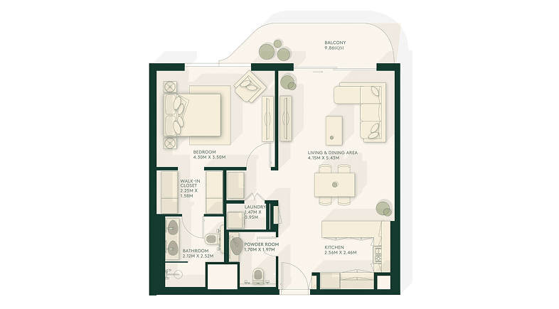 1 Bedroom