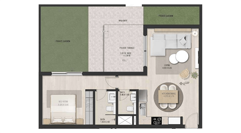 1 Bedroom